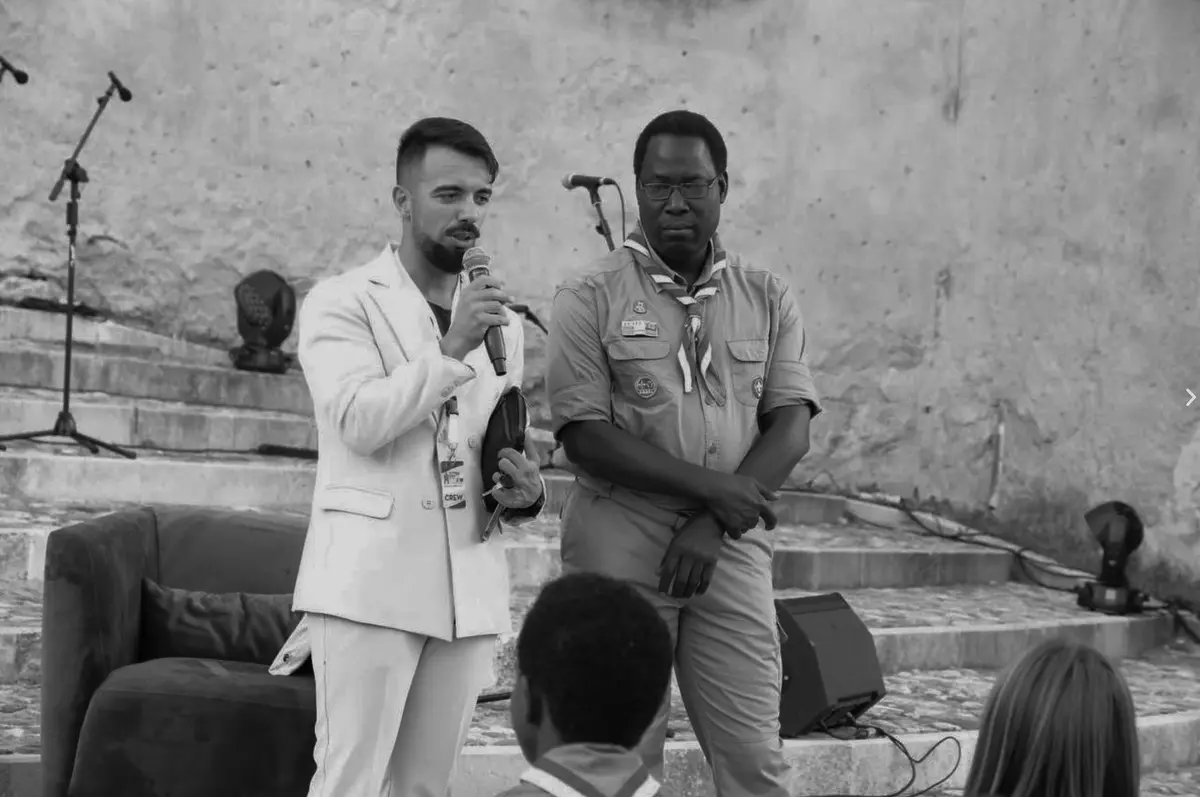 Foto d'archivio in bianco e nero