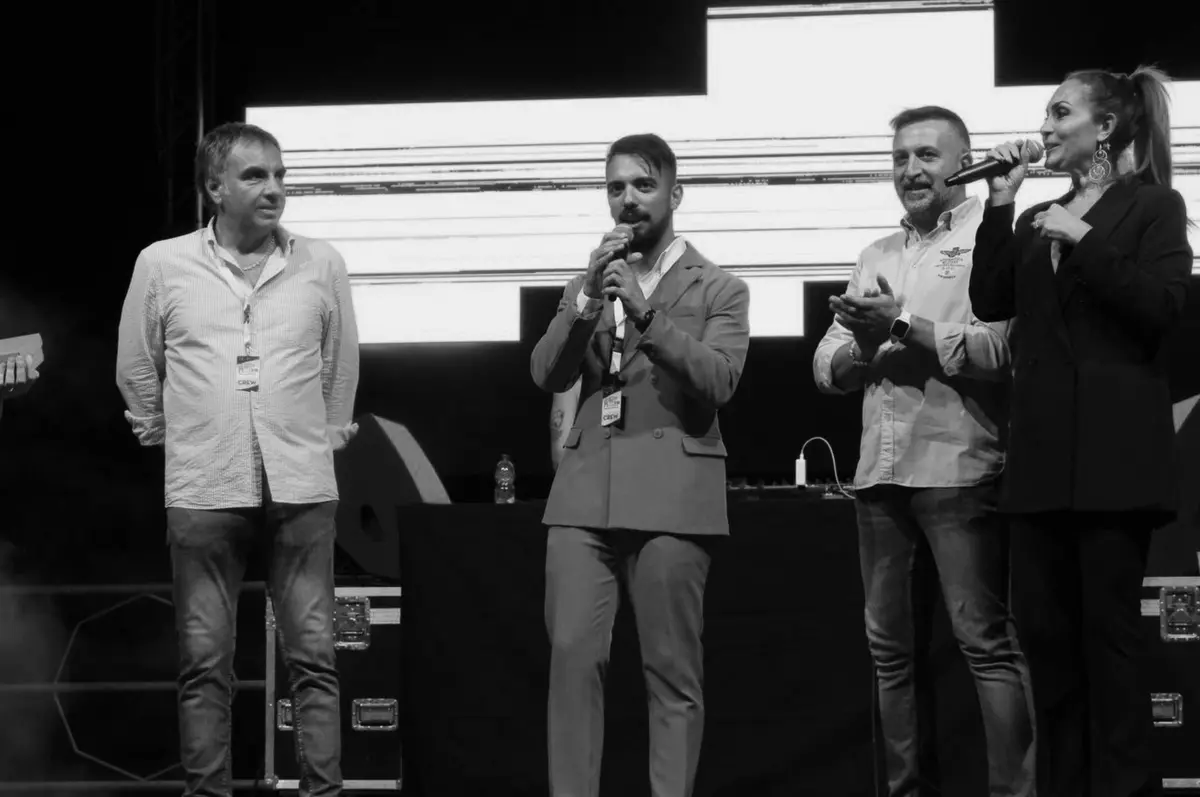 Foto d'archivio in bianco e nero