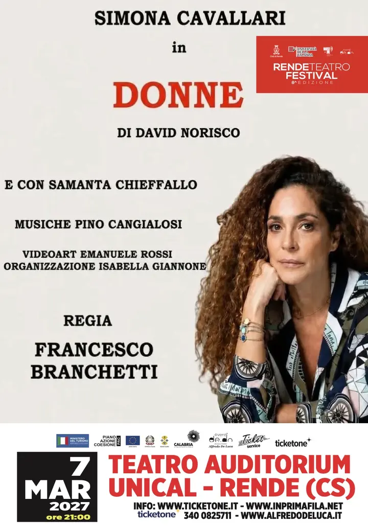 Simona Cavallari – Donne, Rende Teatro Festival