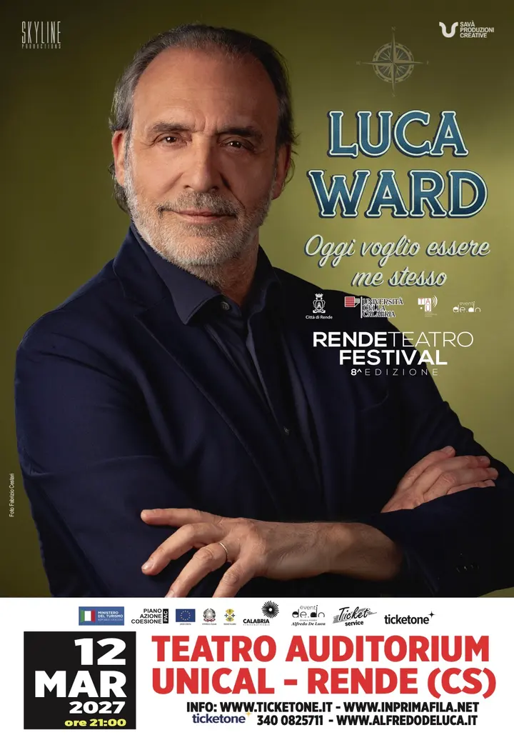 Luca Ward – Oggi voglio essere me stesso, Rende Teatro Festival